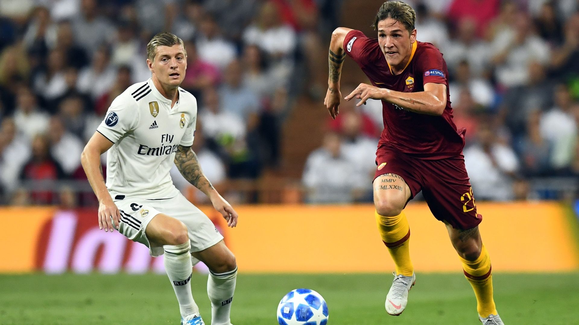 Nicolò Zaniolo Real Madrid Roma Champions League