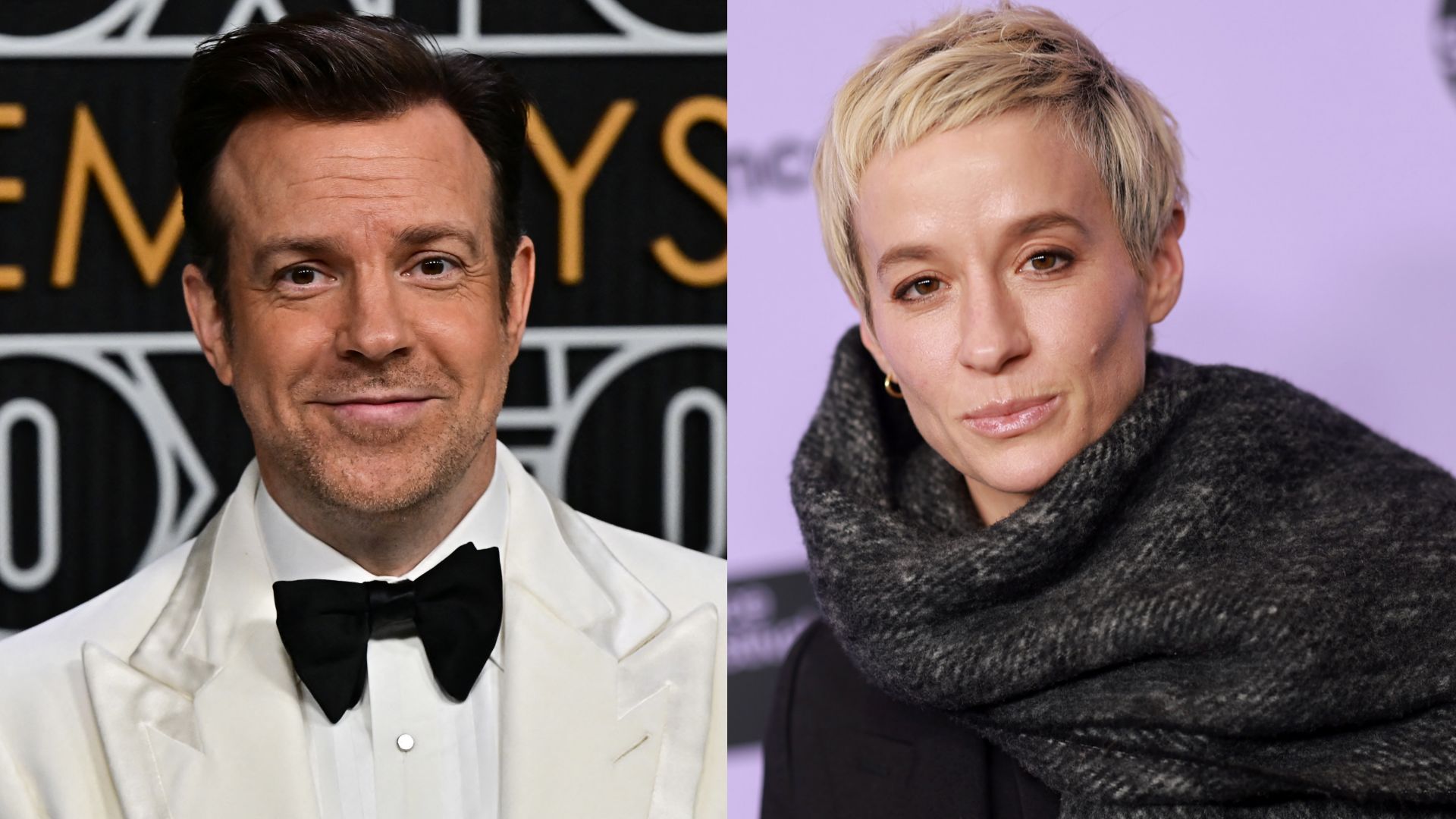 Ted Lasso actor Jason Sudeikis and ex-USWNT star Megan Rapinoe