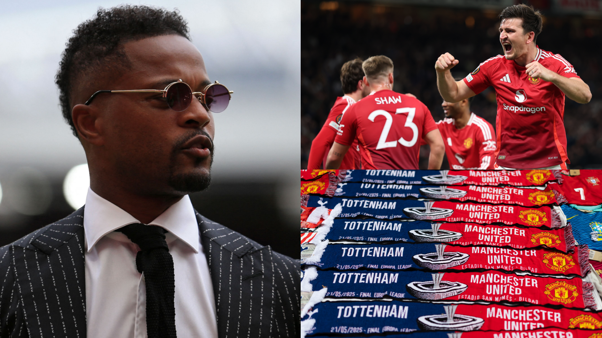 VIDEO: 'Don't be selfish!' - Patrice Evra tells Man Utd players to 'bleed for this shirt' in Europa League final as club legend reveals heartbreaking reason he won't be attending Bilbao showpiece | Goal.com UK
