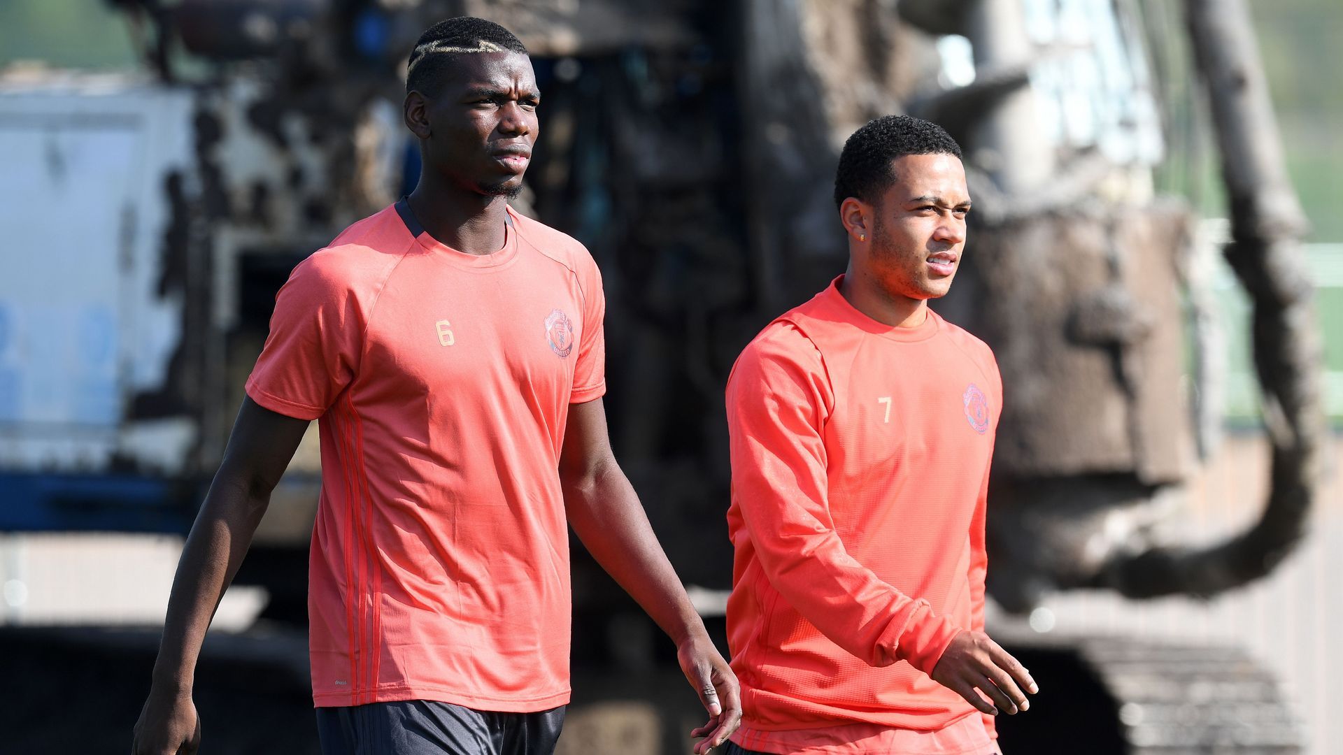 Pogba Depay Manchester United