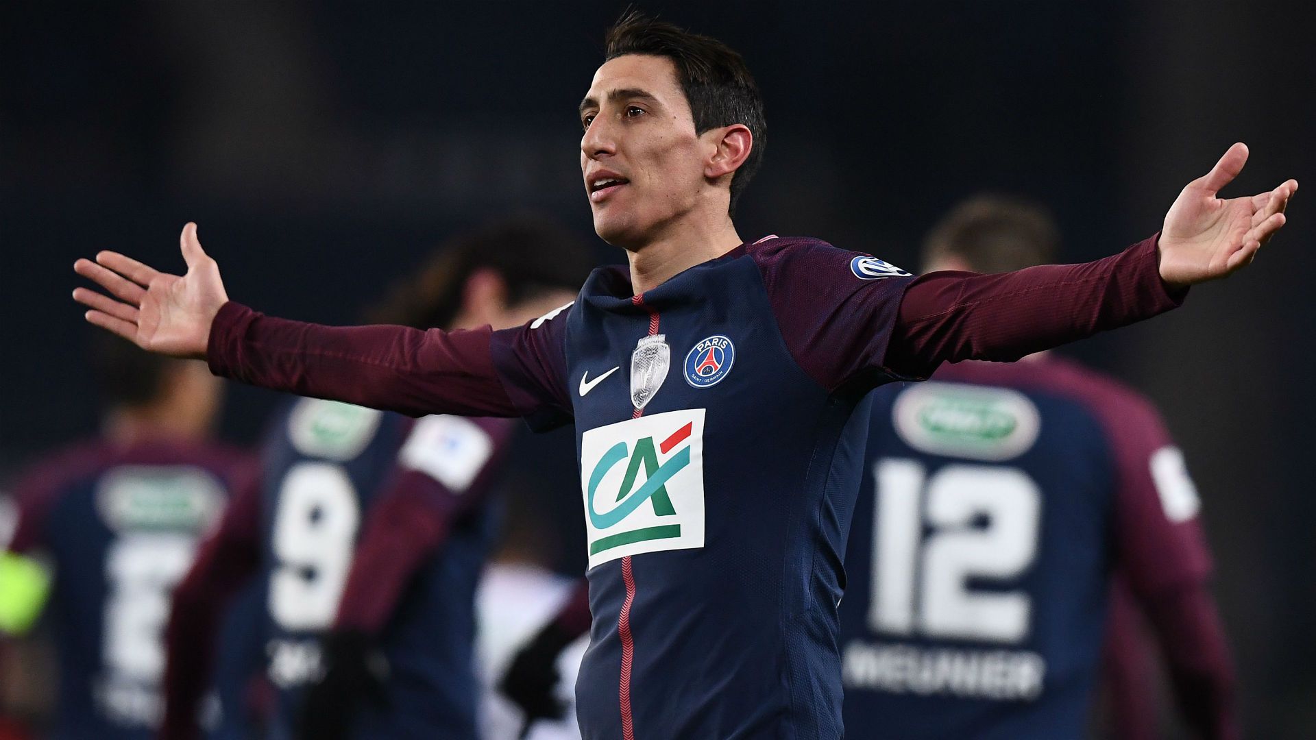 Angel Di Maria PSG Marseille Coupe de France 28022018