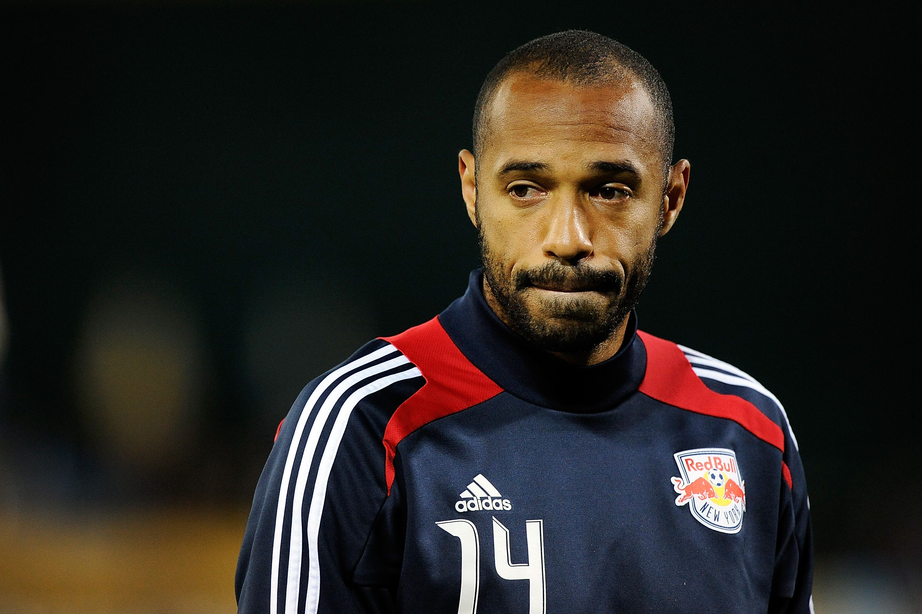 New York Red Bull striker Thierry Henry