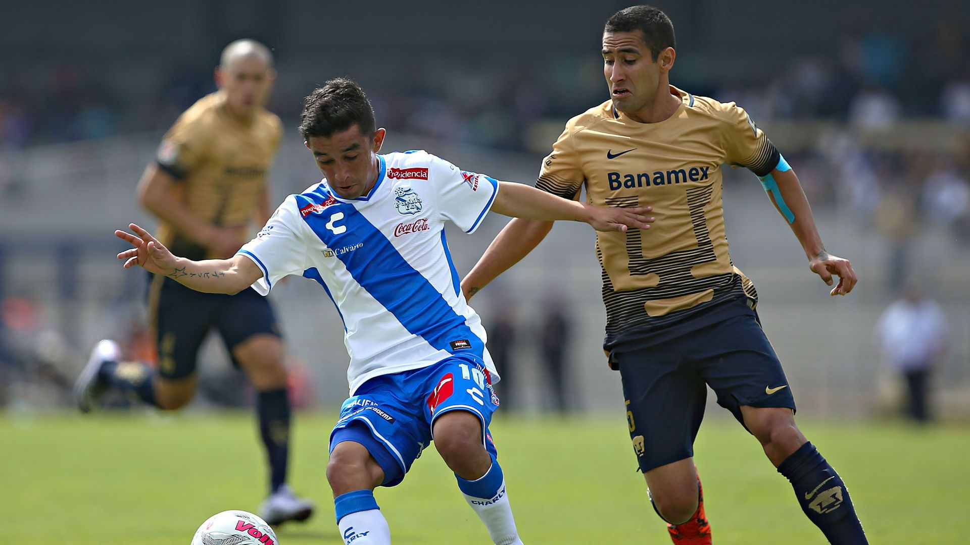 Pumas vs Puebla 24012016 Liga Mx Christian Bermudez