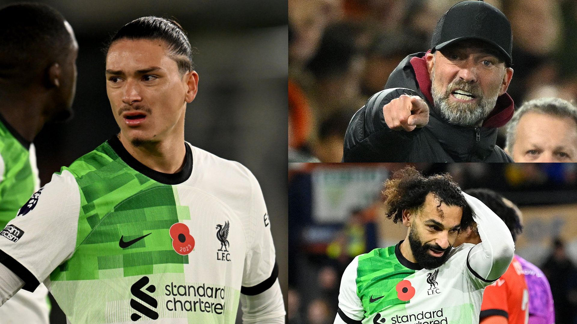 GFX Info Darwin Nunez Jurgen Klopp Mohamed Salah 2023