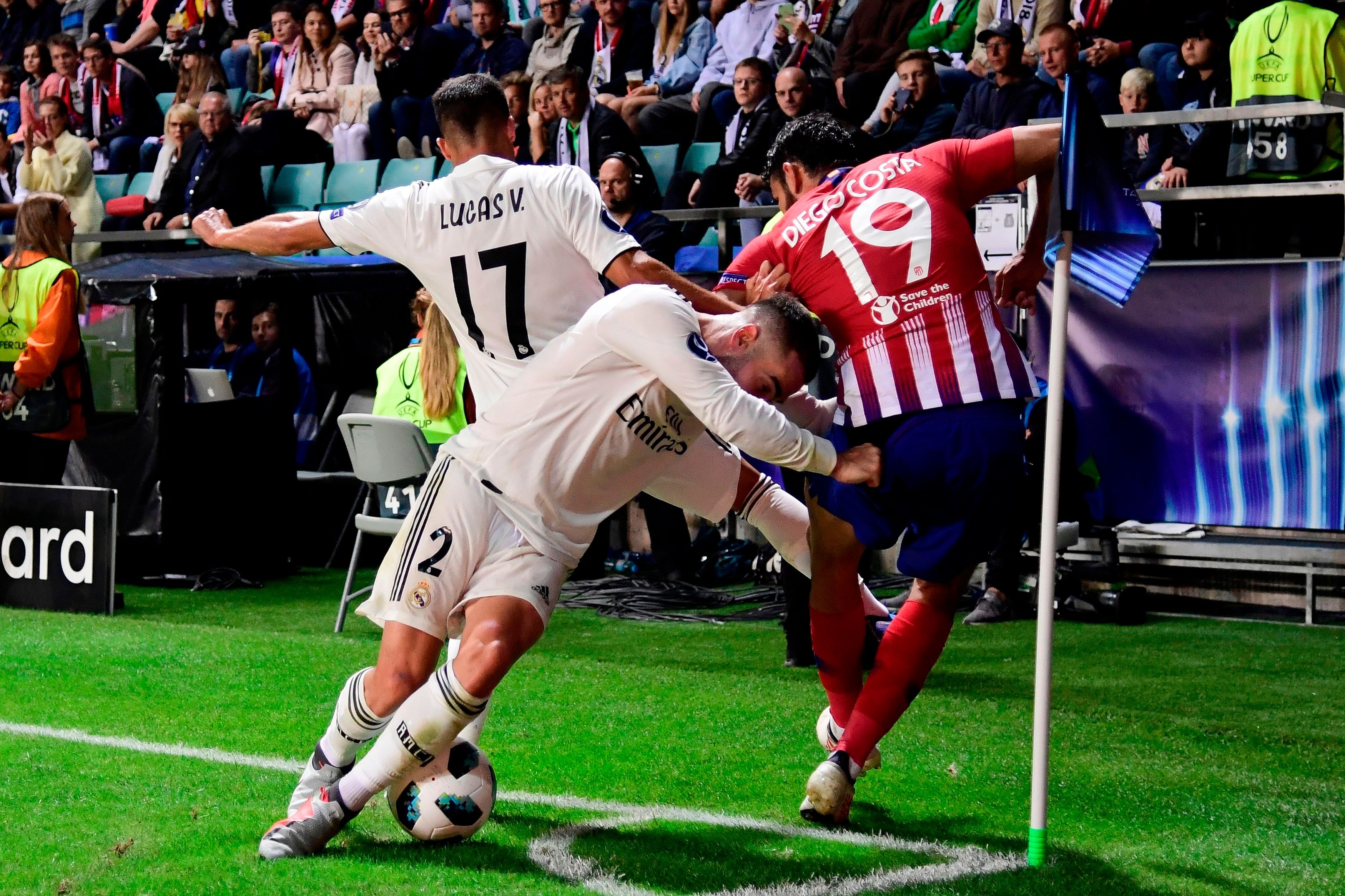 Diego Costa Atletico Madrid UEFA Super Cup 2018