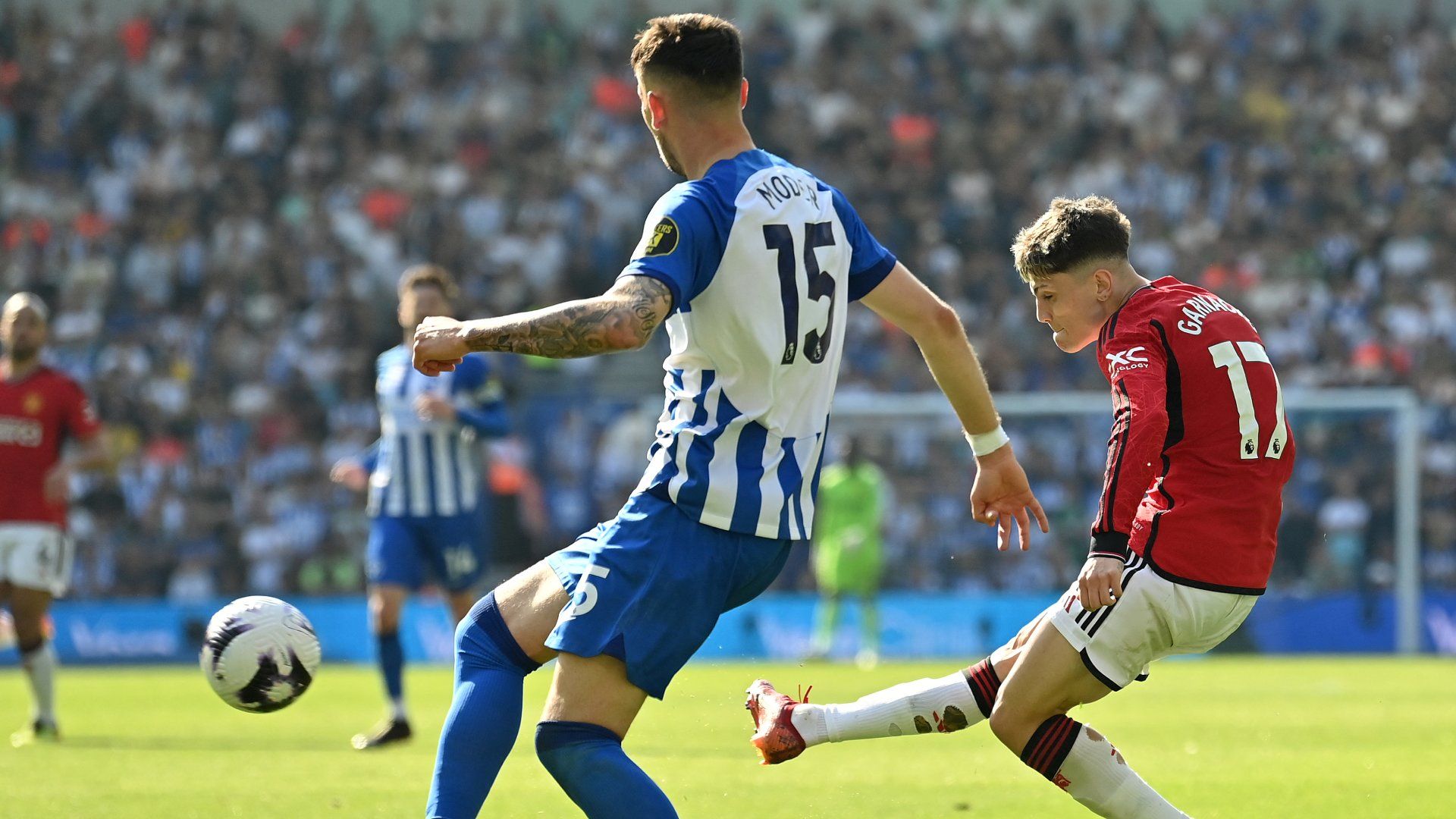 Alejandro Garnacho Brighton Manchester United 2023-24