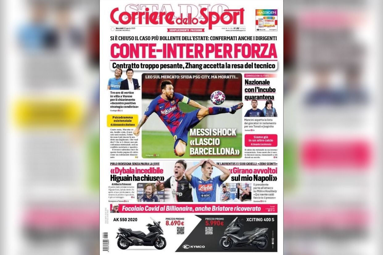 corriere 26 Aug