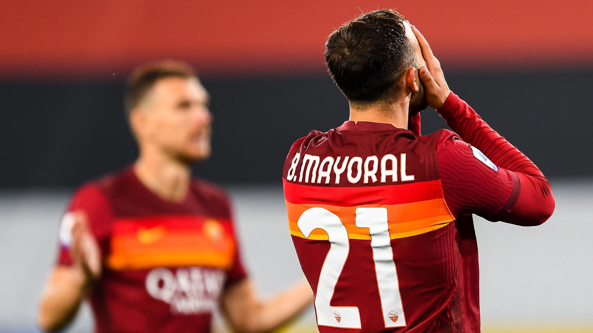 Borja Mayoral Sampdoria Roma Serie A