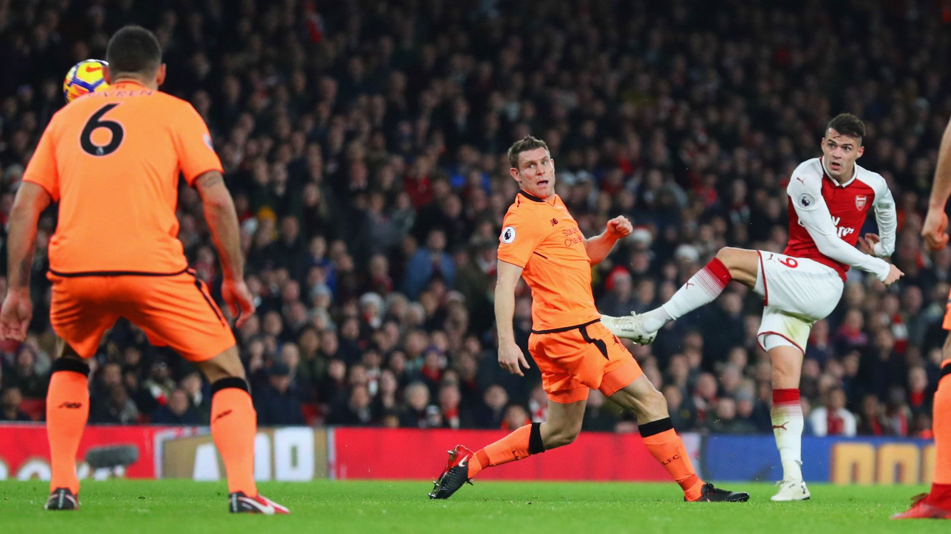 Granit Xhaka Arsenal Liverpool