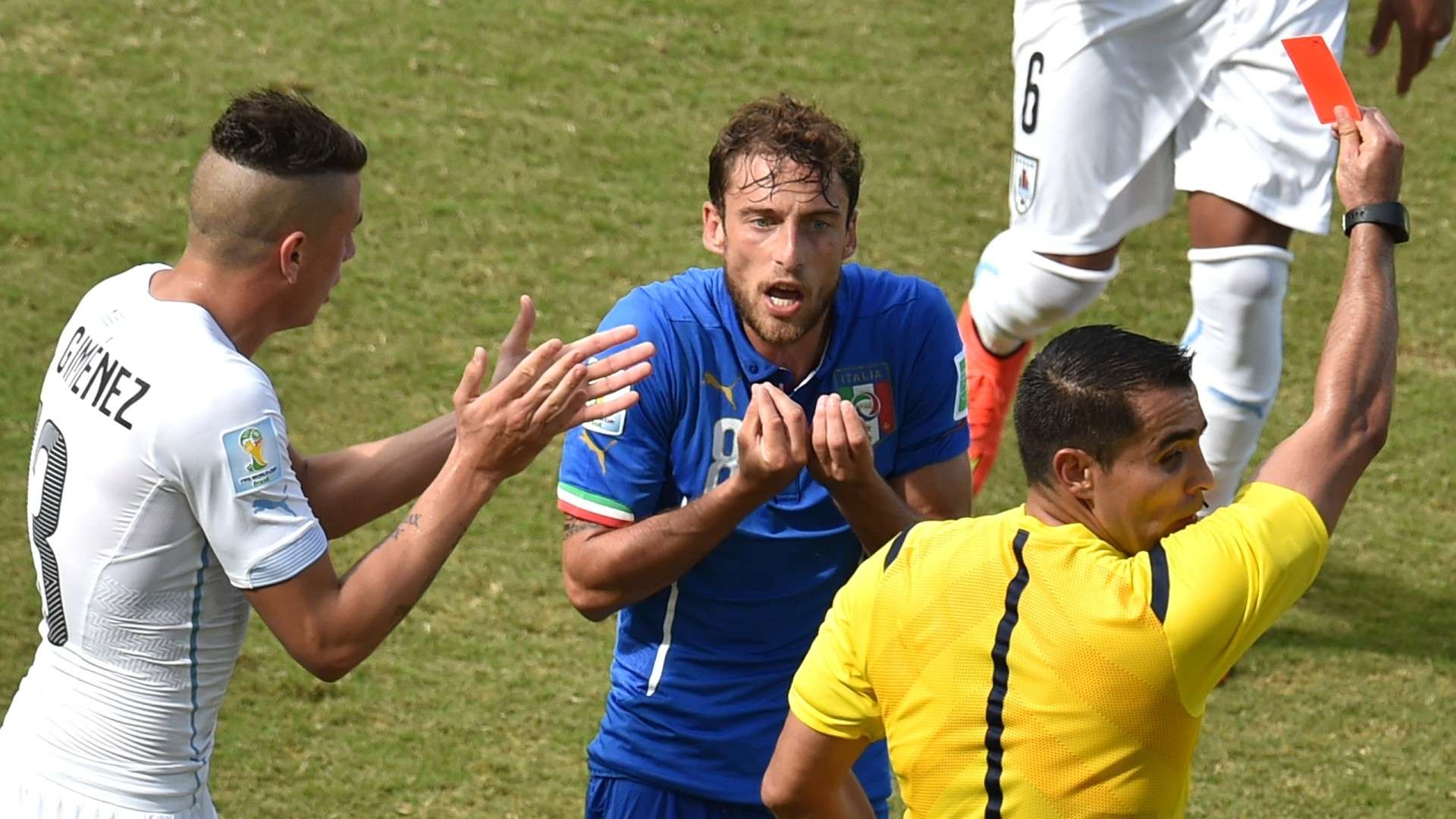Claudio Marchisio, Uruguay, Italy, 2014 World Cup