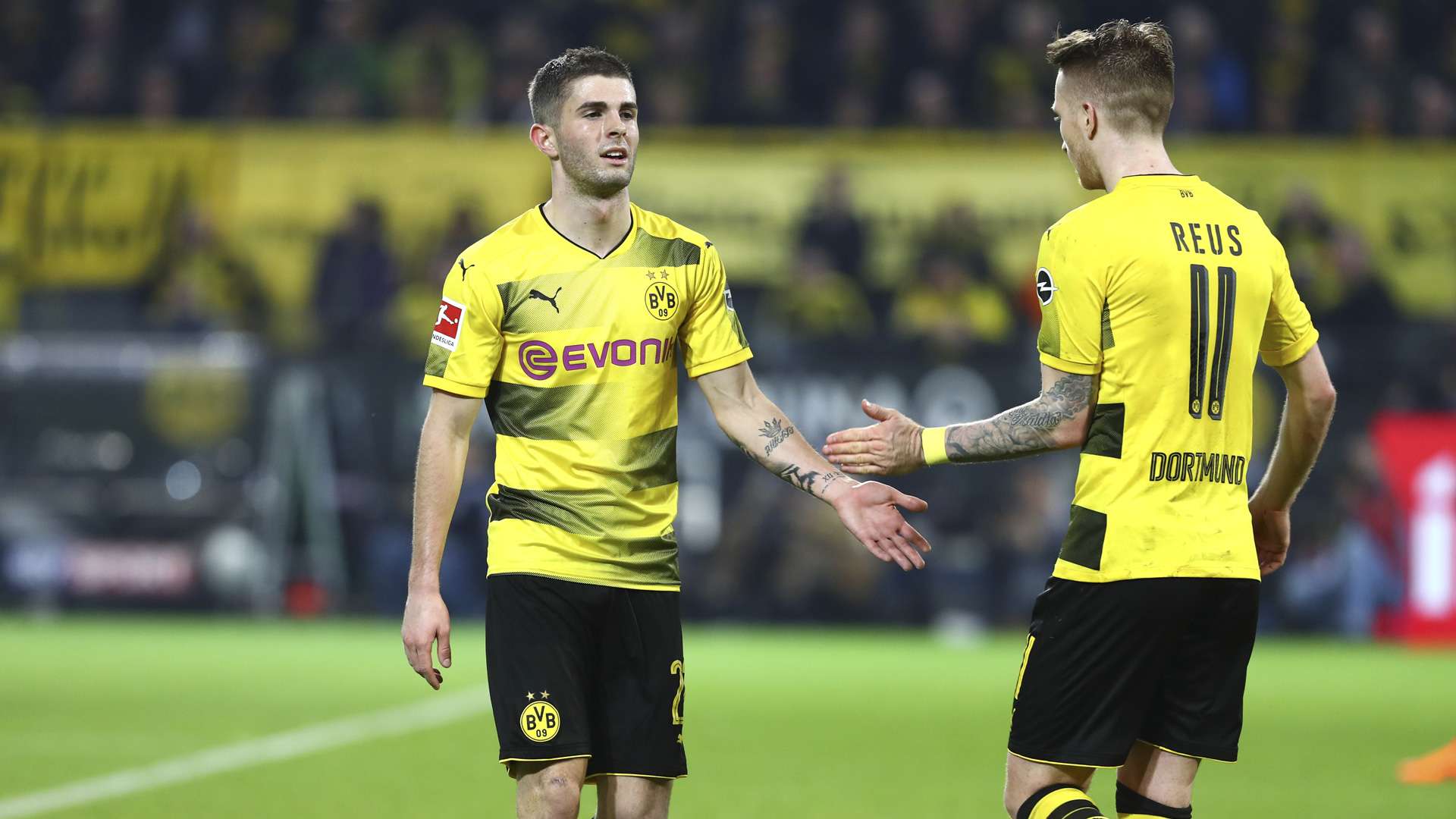 Pulisic Reus BVB 11032018