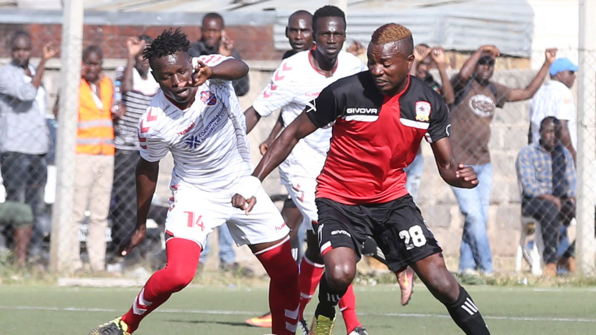 Bob Mugalia of Shabana v FC Talanta.