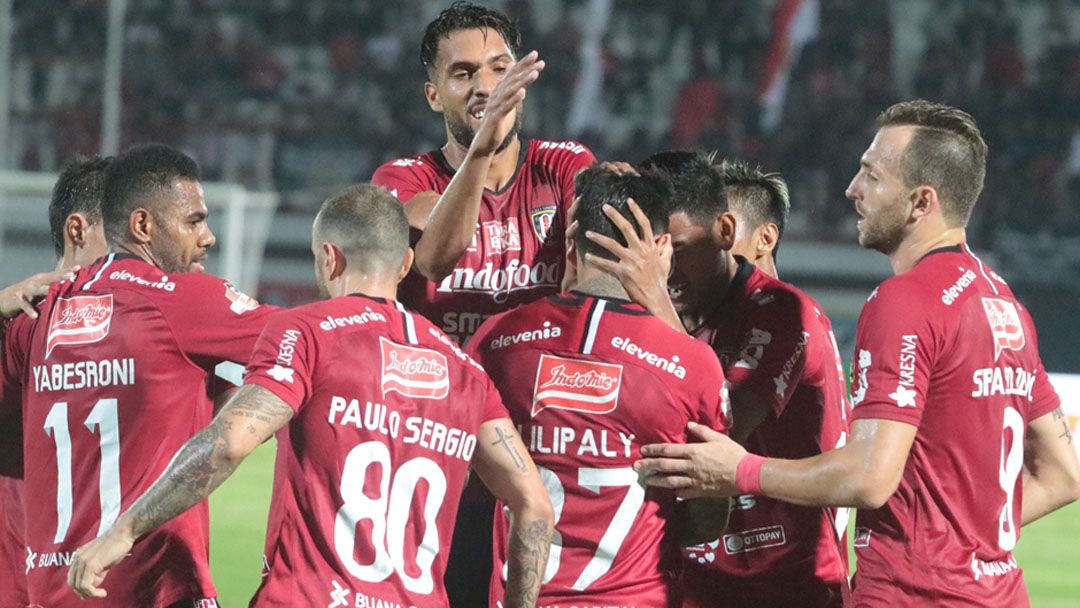 Selebrasi Bali United