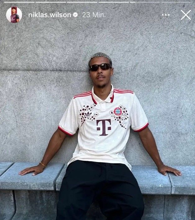 Niklas Wilson Sommer Bayern shirt