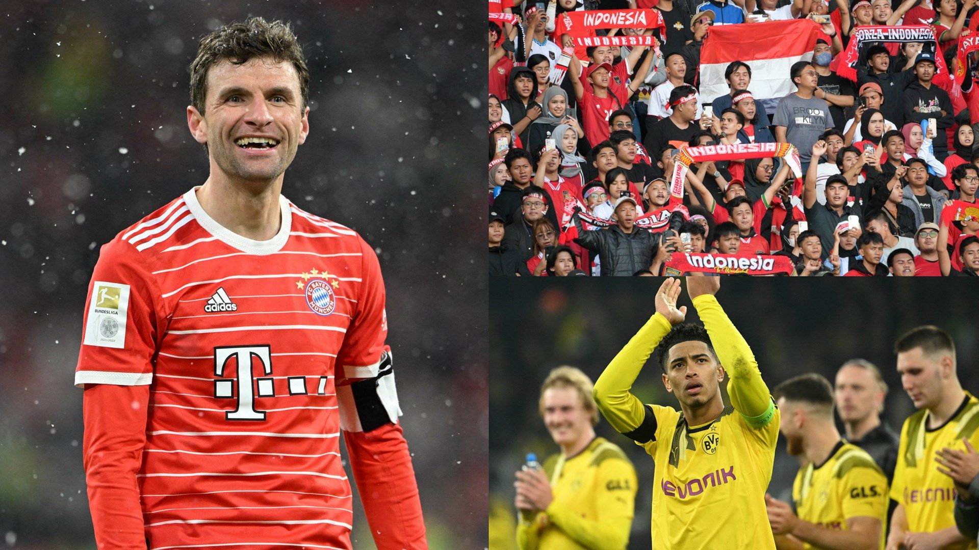 Thomas Muller, Jude Bellingham, Indonesia Fans