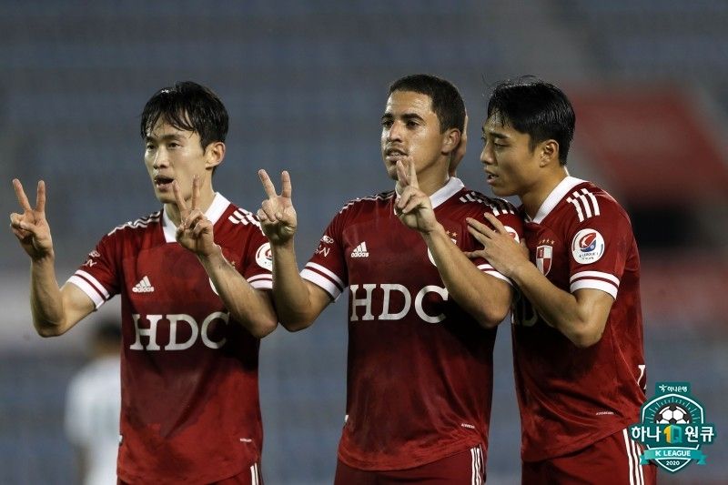 부산 호물로 득점