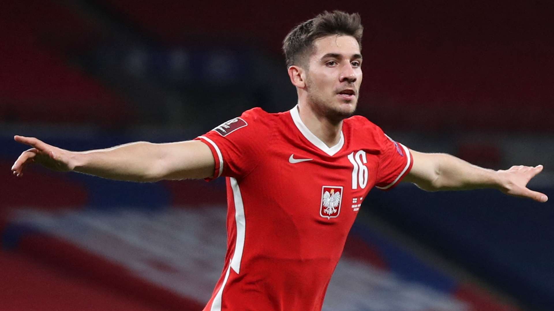 Jakub Moder, England vs Poland 2021