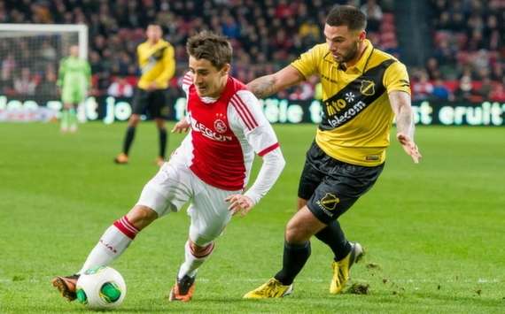 Bojan Krkic Joey Suk Ajax NAC Breda Eredivisie 12072013