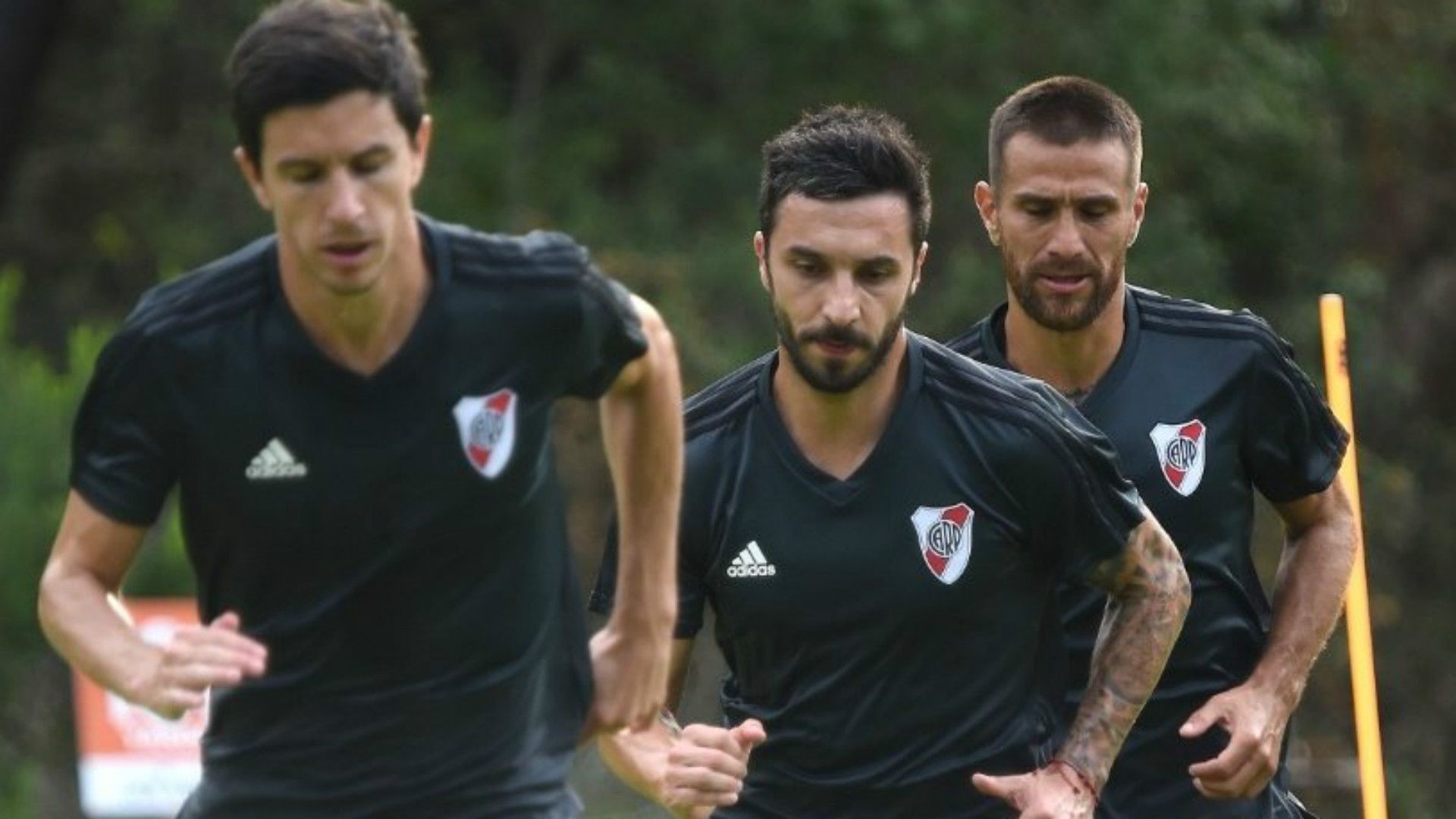 Ignacio Scocco Leonardo Ponzio River Pretemporada 13012019