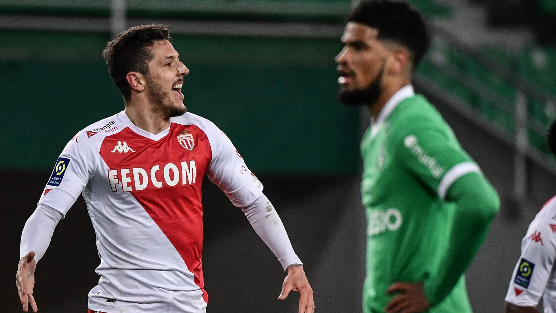 Stevan Jovetic Saint-Etienne Monaco Ligue 1 19032021