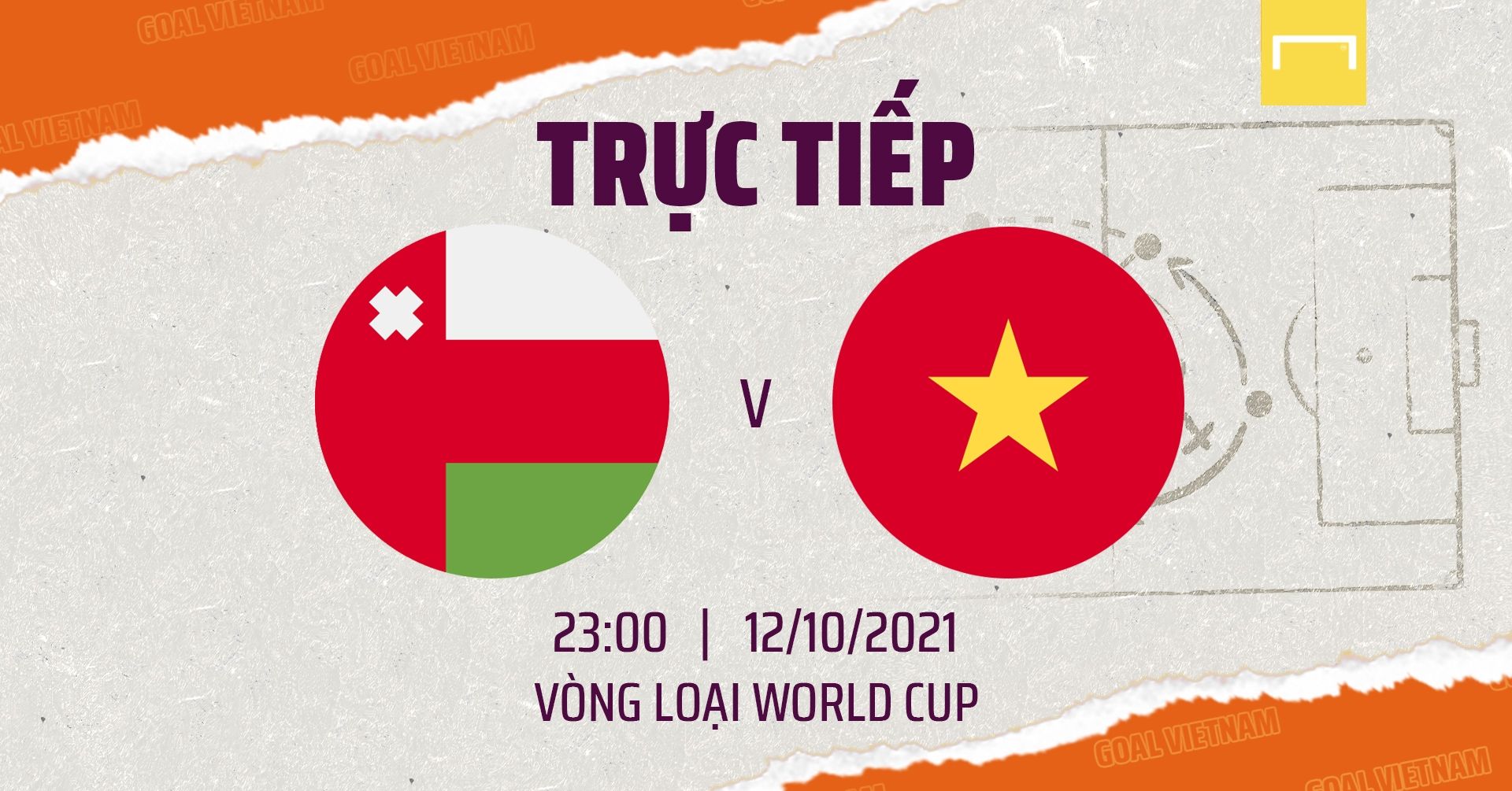 Live Oman vs Vietnam 2022 WCQ GFX