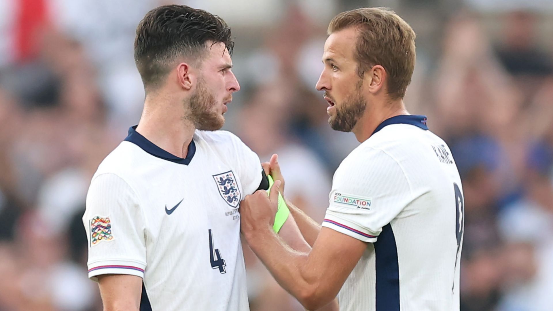 Declan Rice Harry Kane England