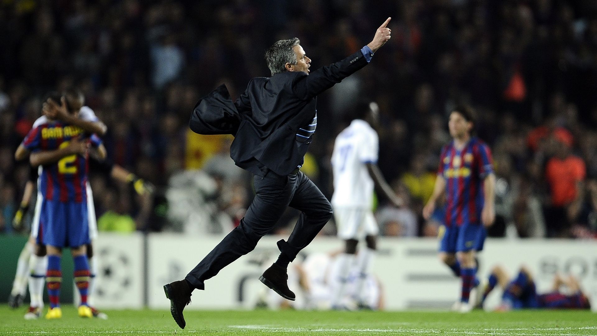José Mourinho Barcelona Inter 2010