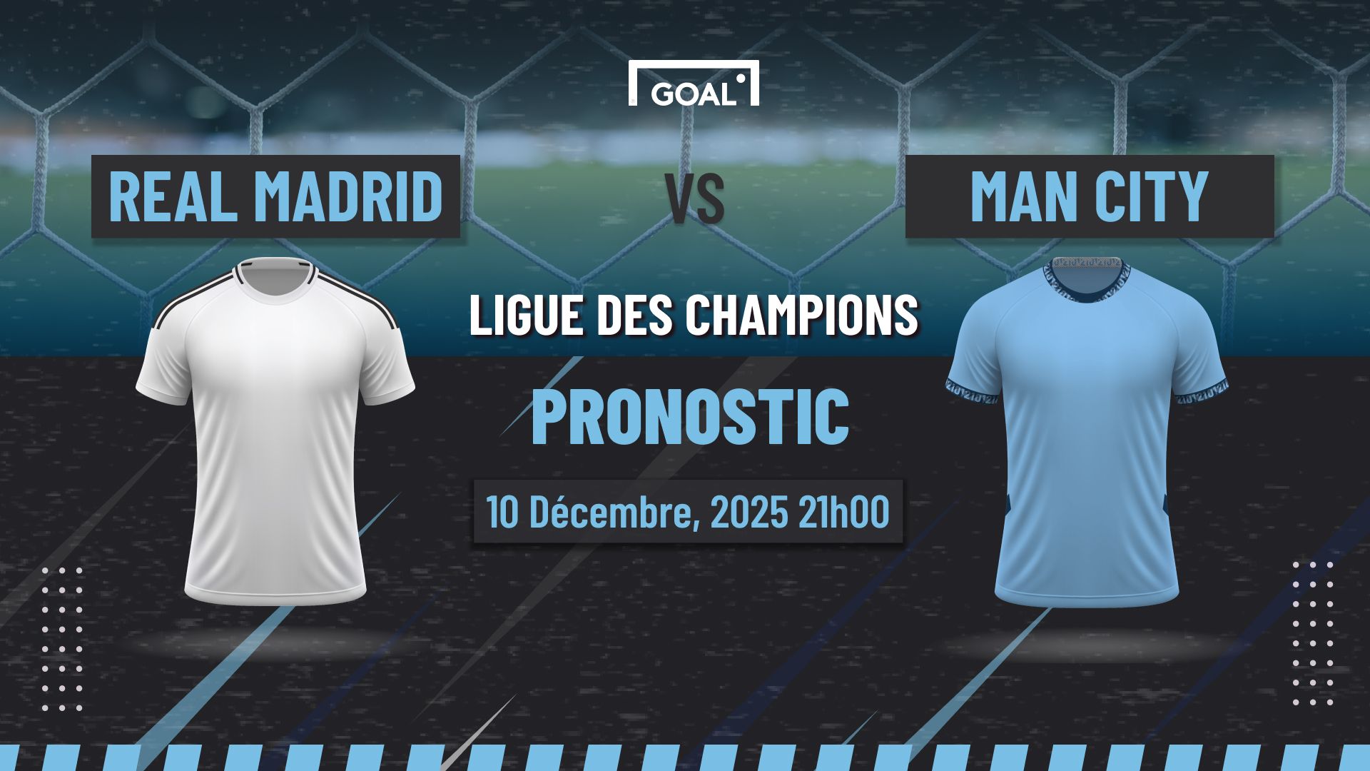 Pronostic Real Madrid vs Manchester City