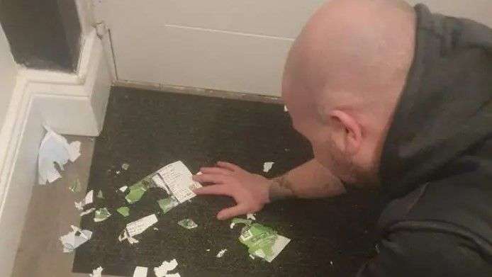 Newcastle fan - dog incident