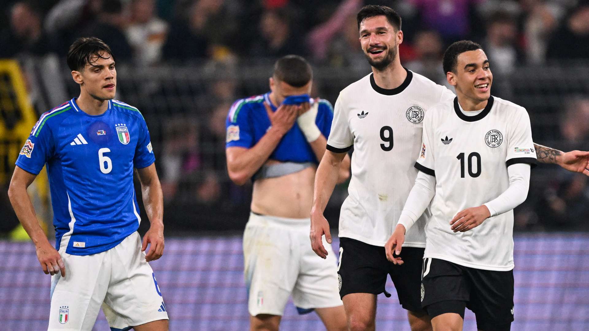 Jamal Musiala Germany Italy Nations League 2025