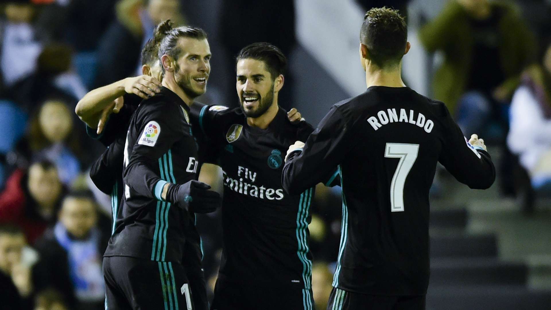 Gareth Bale Isco Cristiano Ronaldo Real Madrid