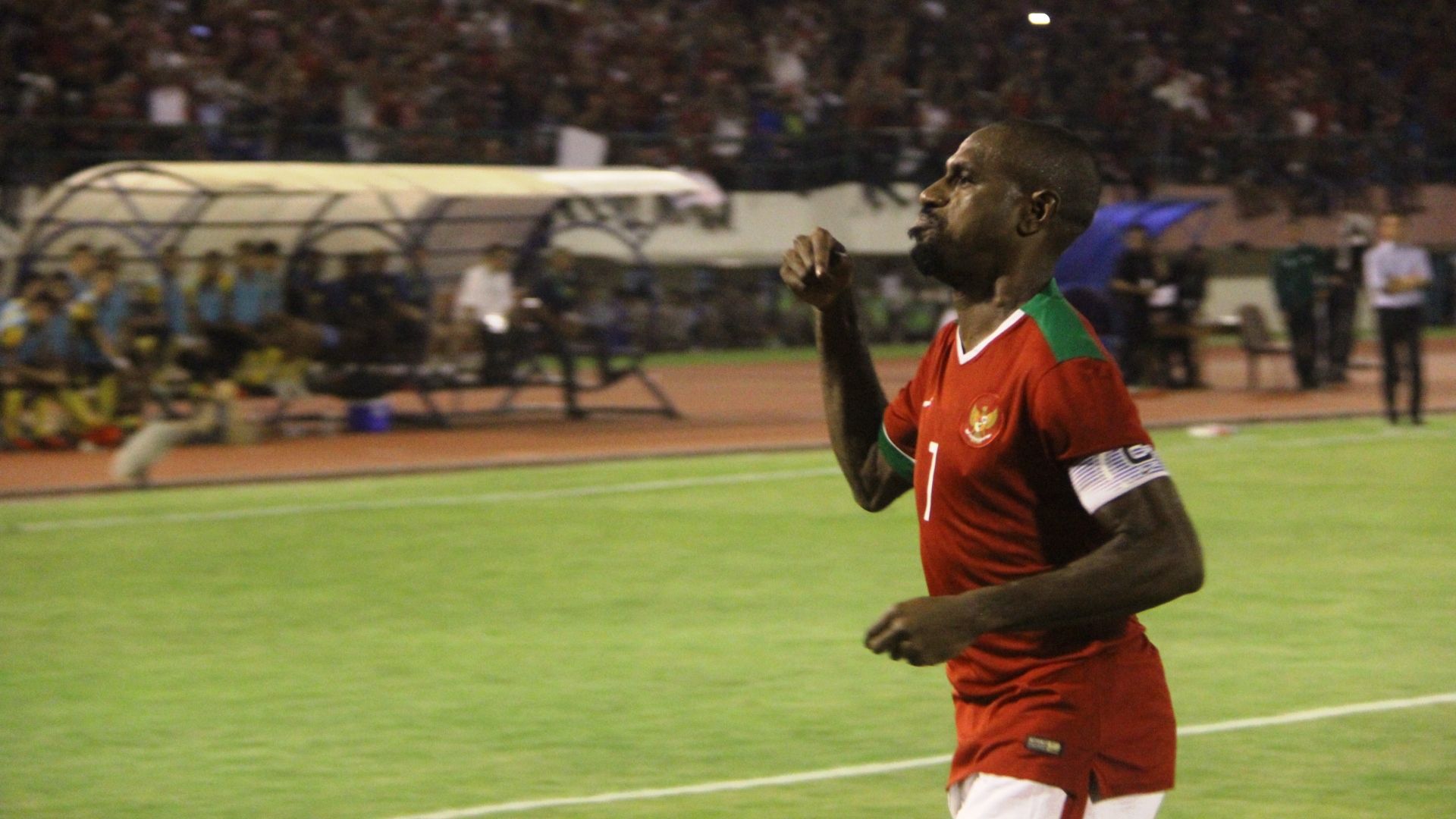 Boaz Solossa - Indonesia vs Malaysia - Friendly Match - 7 September 2016