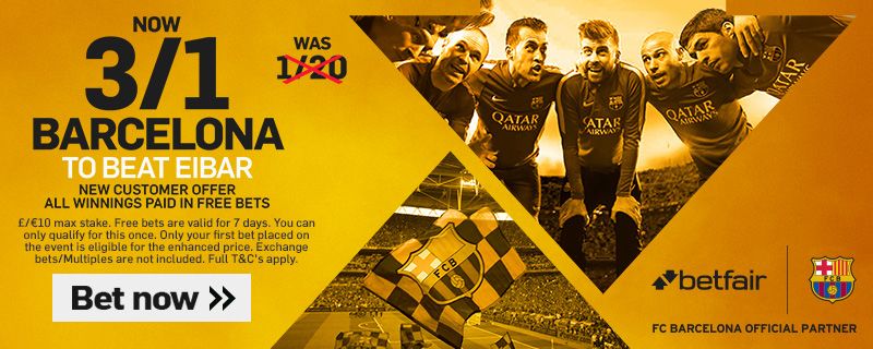 GFX Barcelona Eibar enhanced betting
