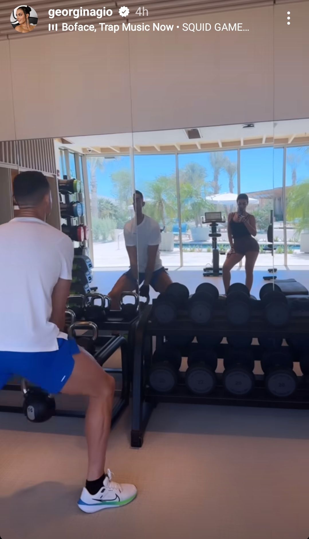 Cristiano Ronaldo Georgina Rodriguez