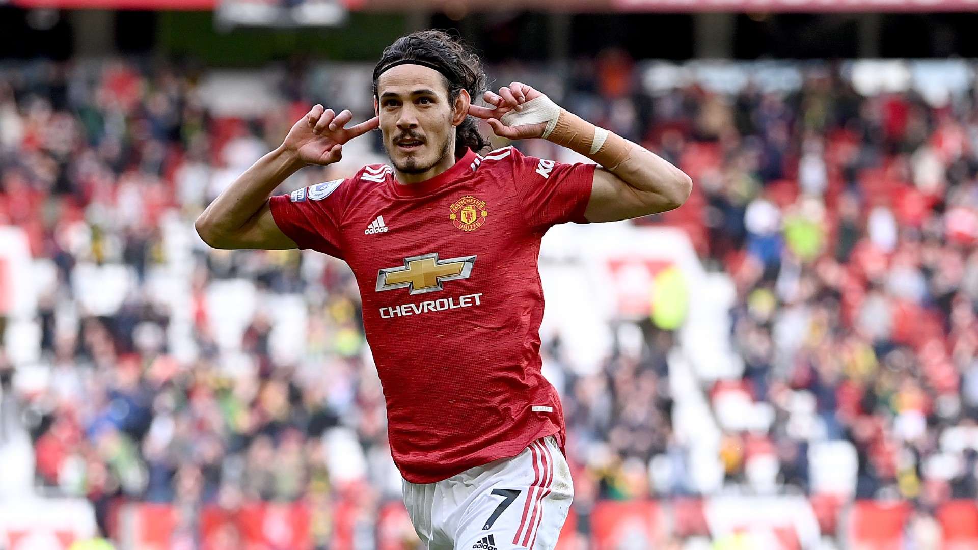 Edinson Cavani Manchester United Premier League 2020-21