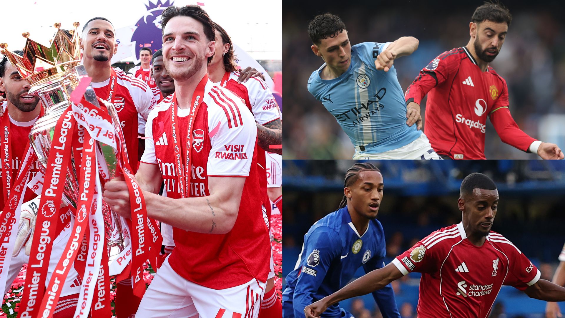 Arsenal Manchester City United Chelsea Liverpool