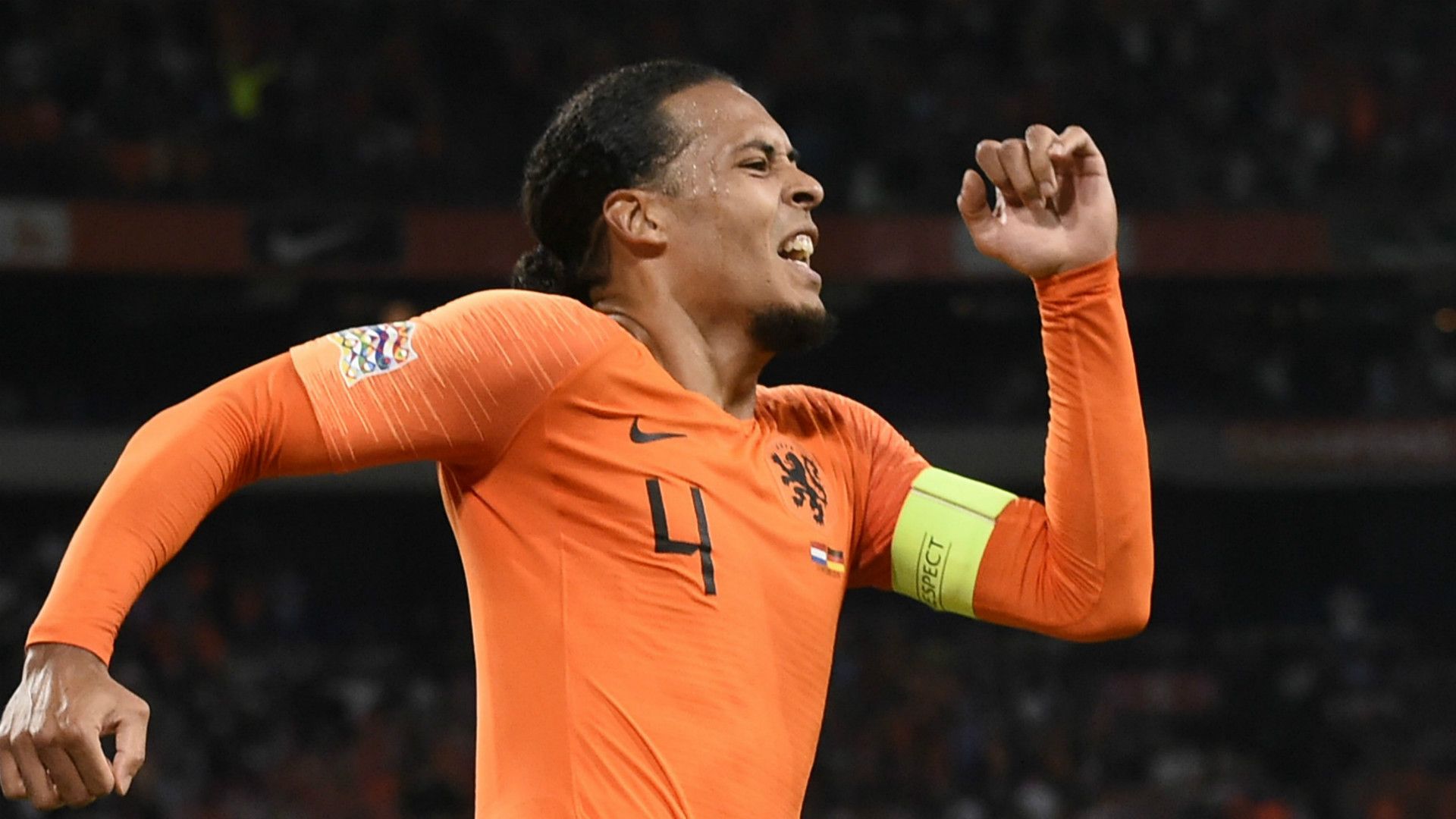 Virgil van Dijk Netherlands 2018