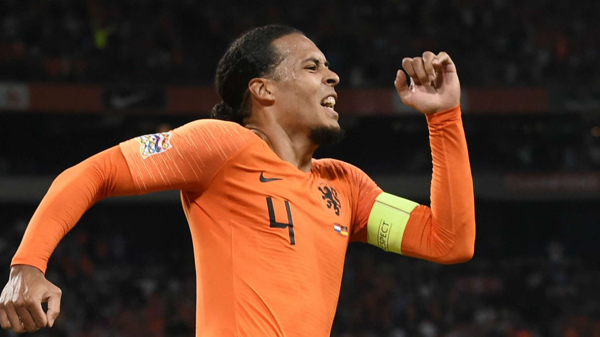 Virgil van Dijk Netherlands 2018