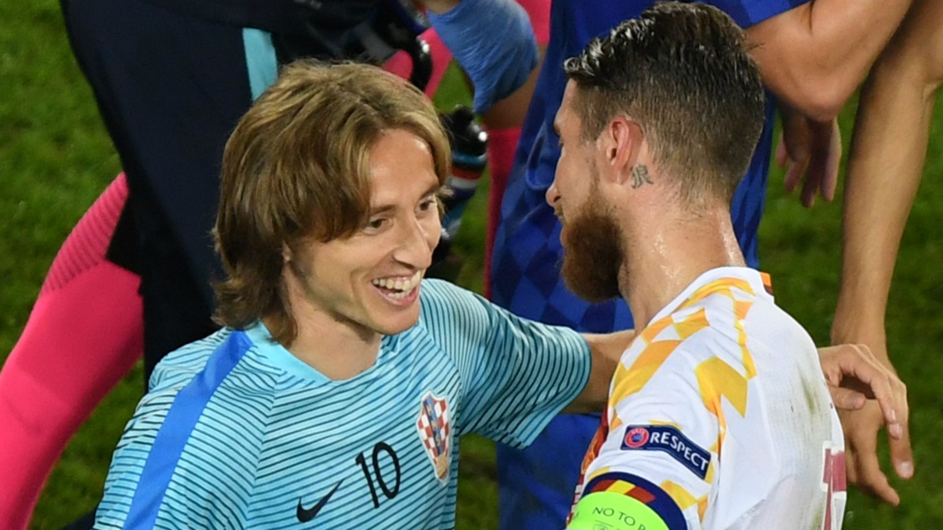 Luka Modric Sergio Ramos