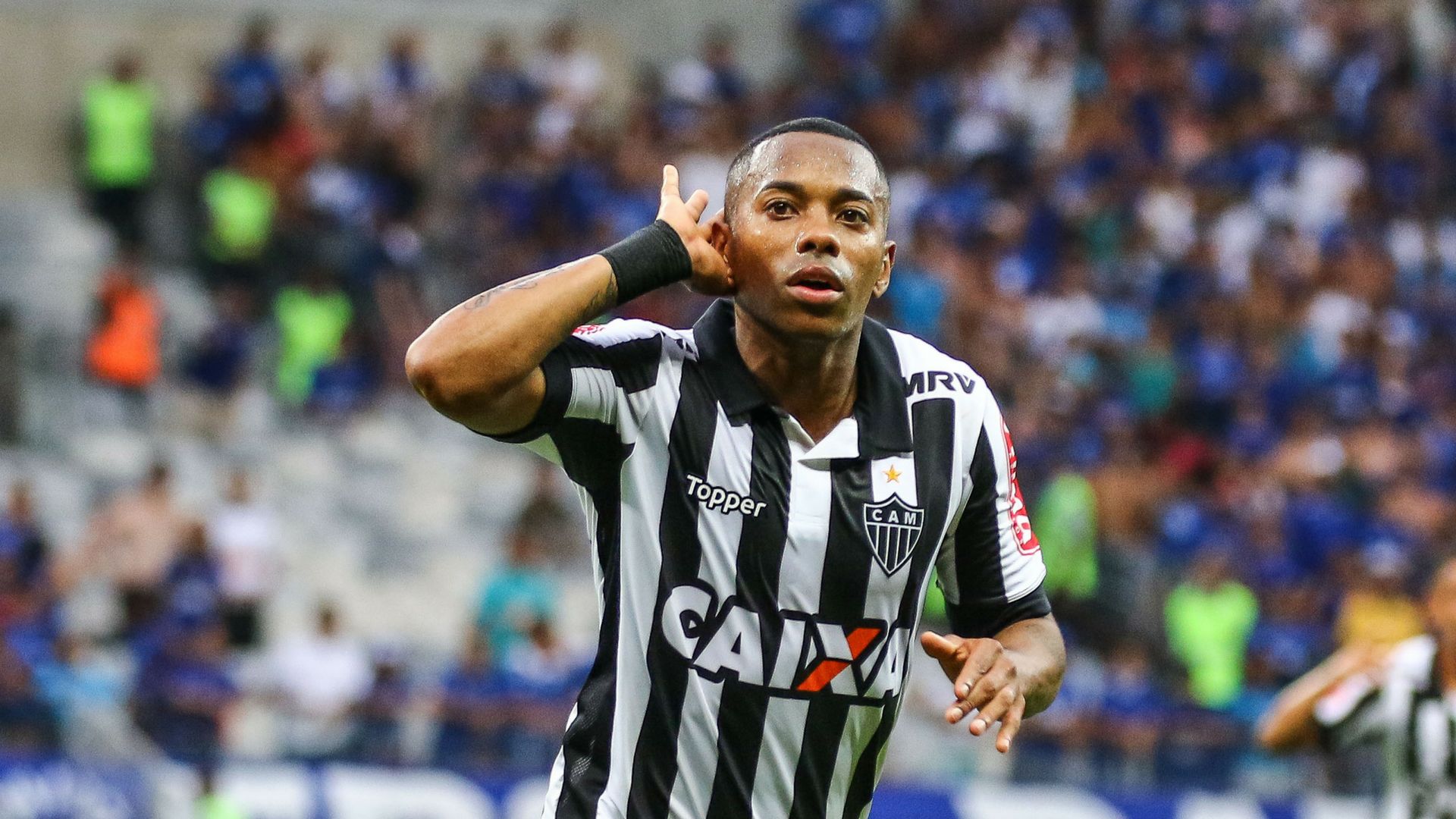 robinho atlético-mg cruzeiro 22 10 2017