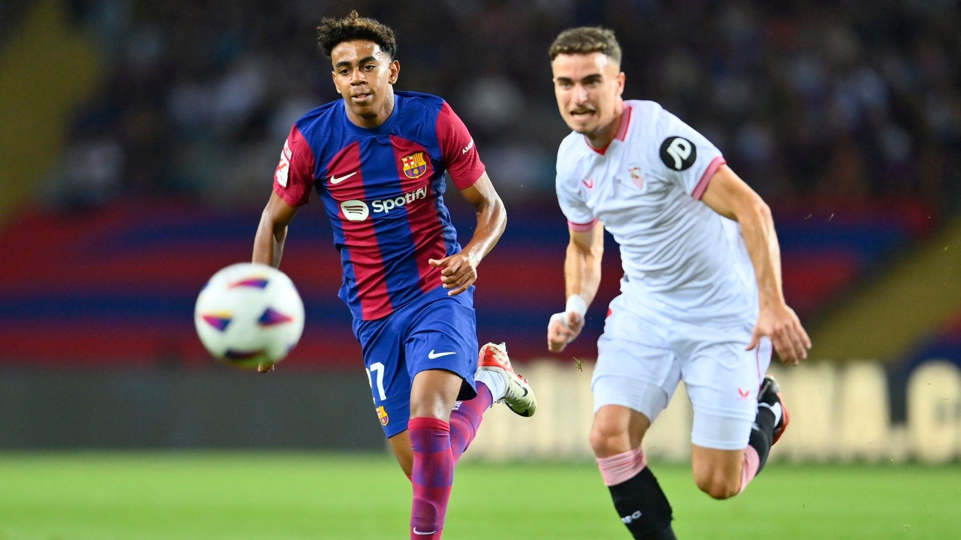 Lamine Yamal Barcelona Sevilla LaLiga 2023-24