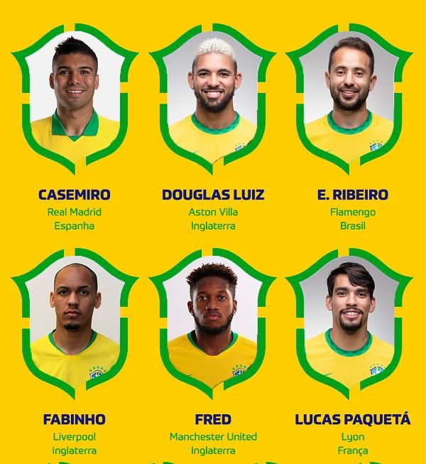 브라질 월드컵 예선 2연전 미드필더