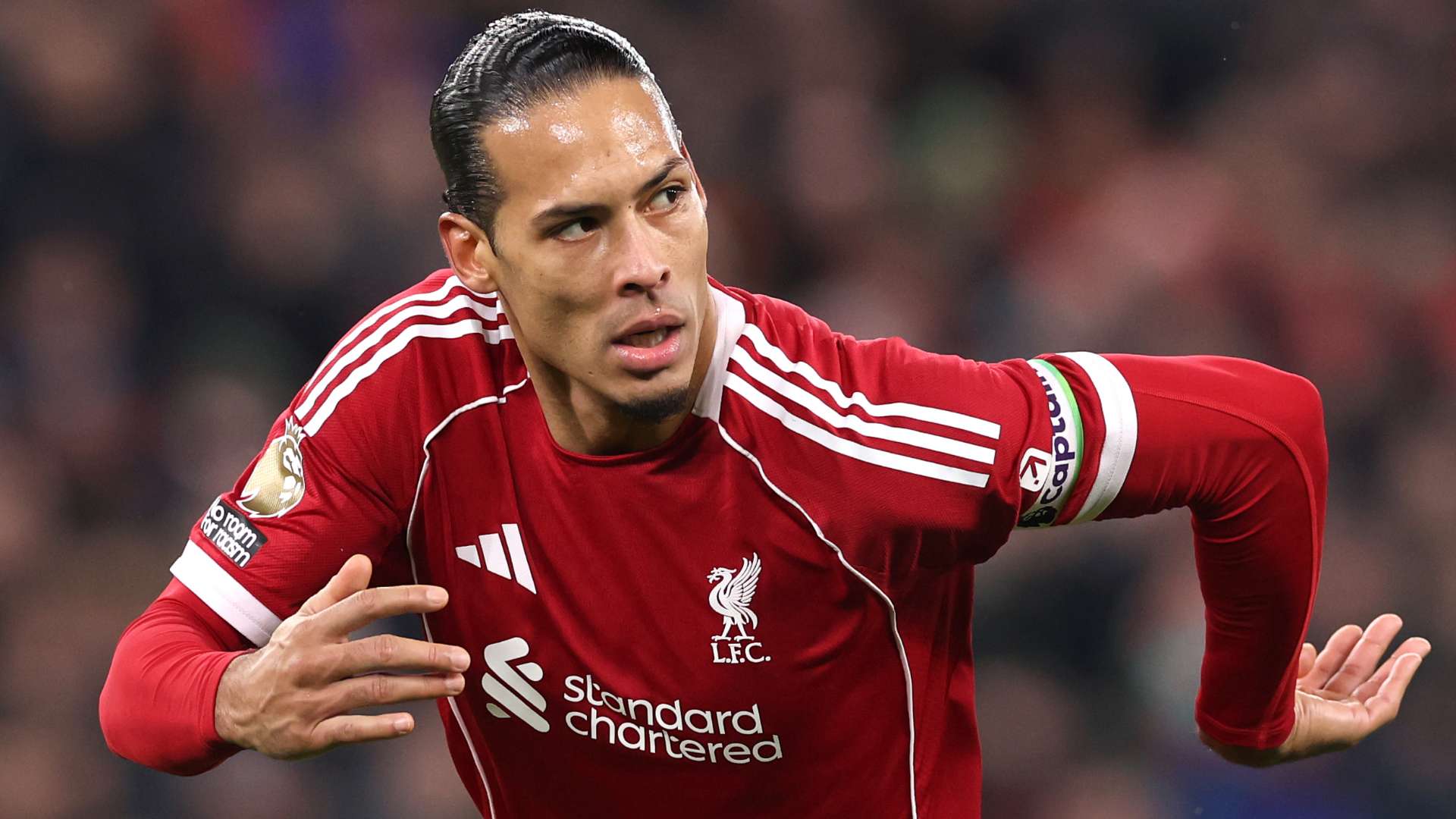 Virgil van Dijk Liverpool 2025-26