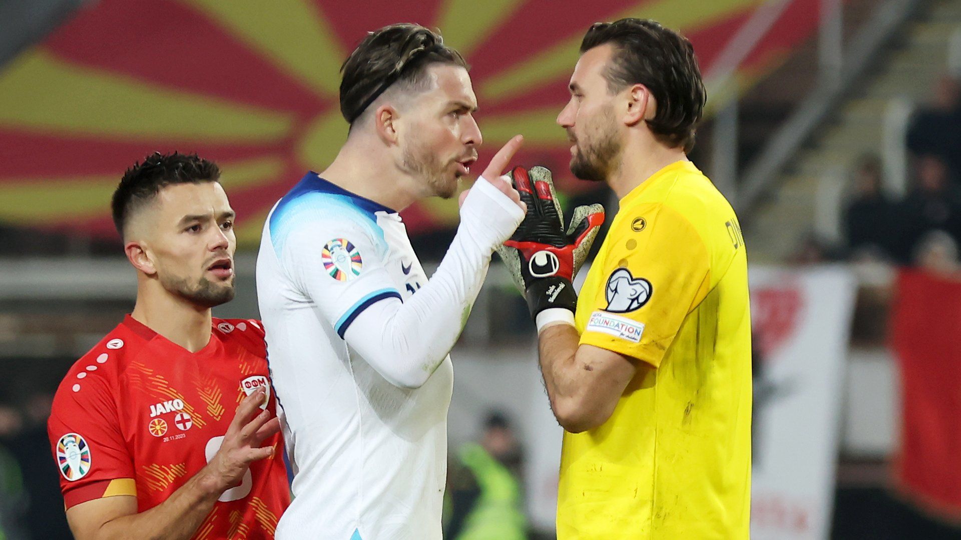 Jack Grealish England North Macedonia 2023