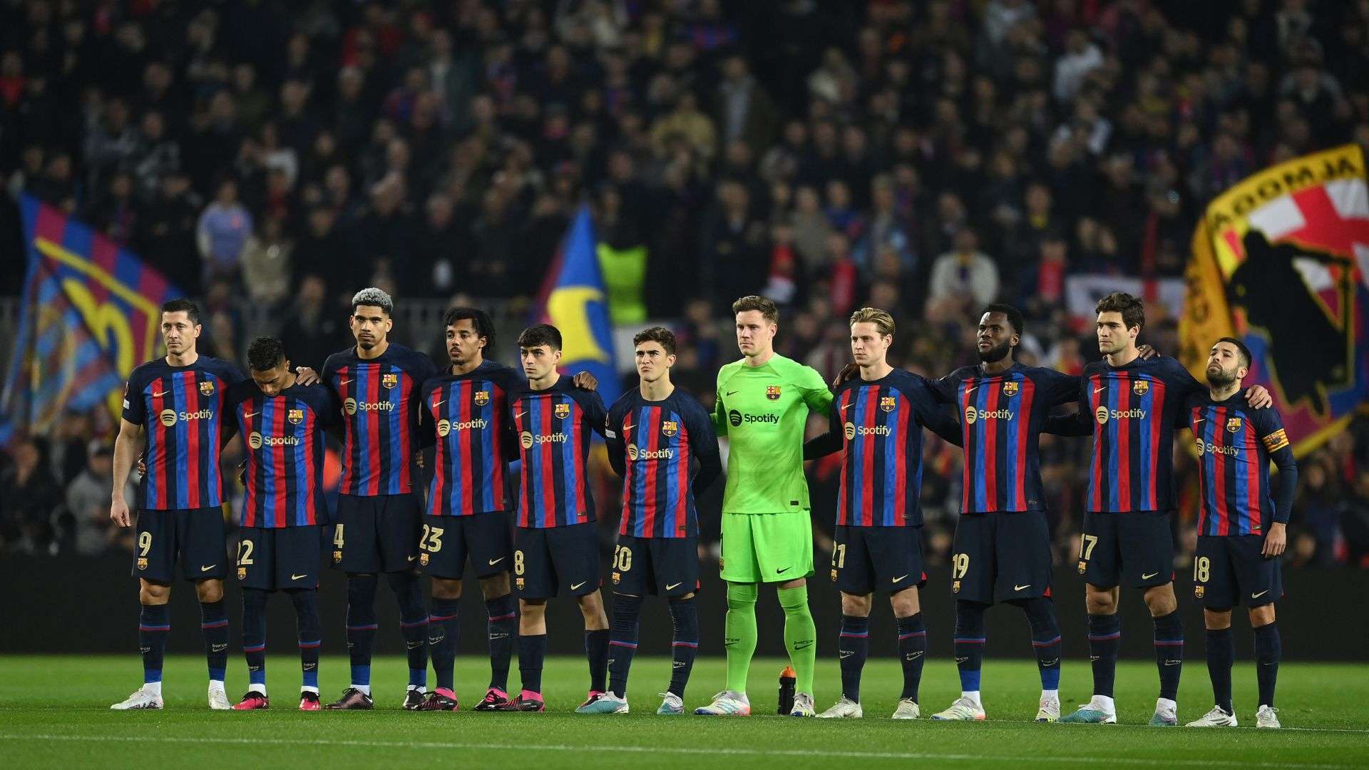 Barcelona Manchester United Febrero 2023 Europa League