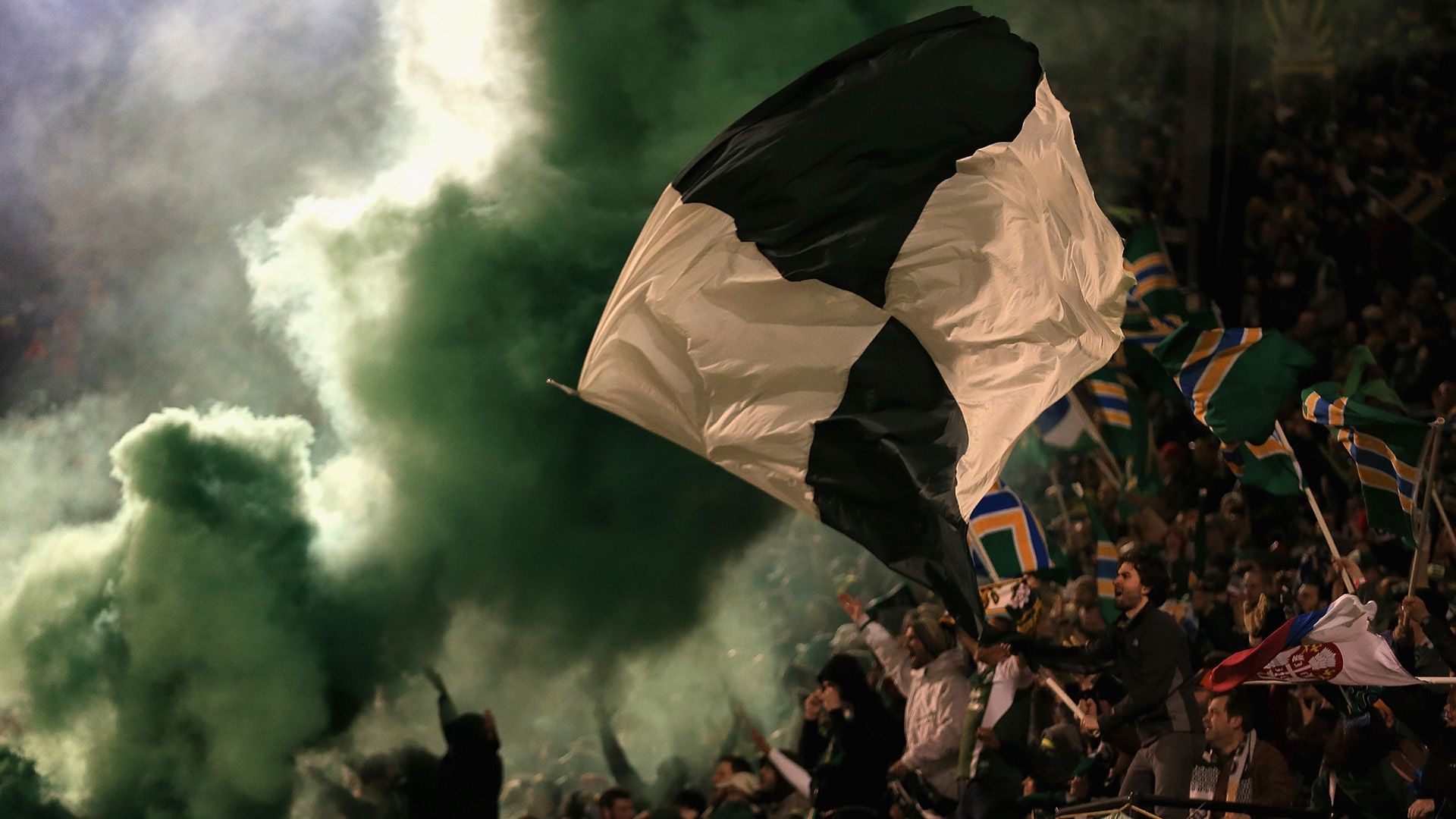 Portland Timbers fans