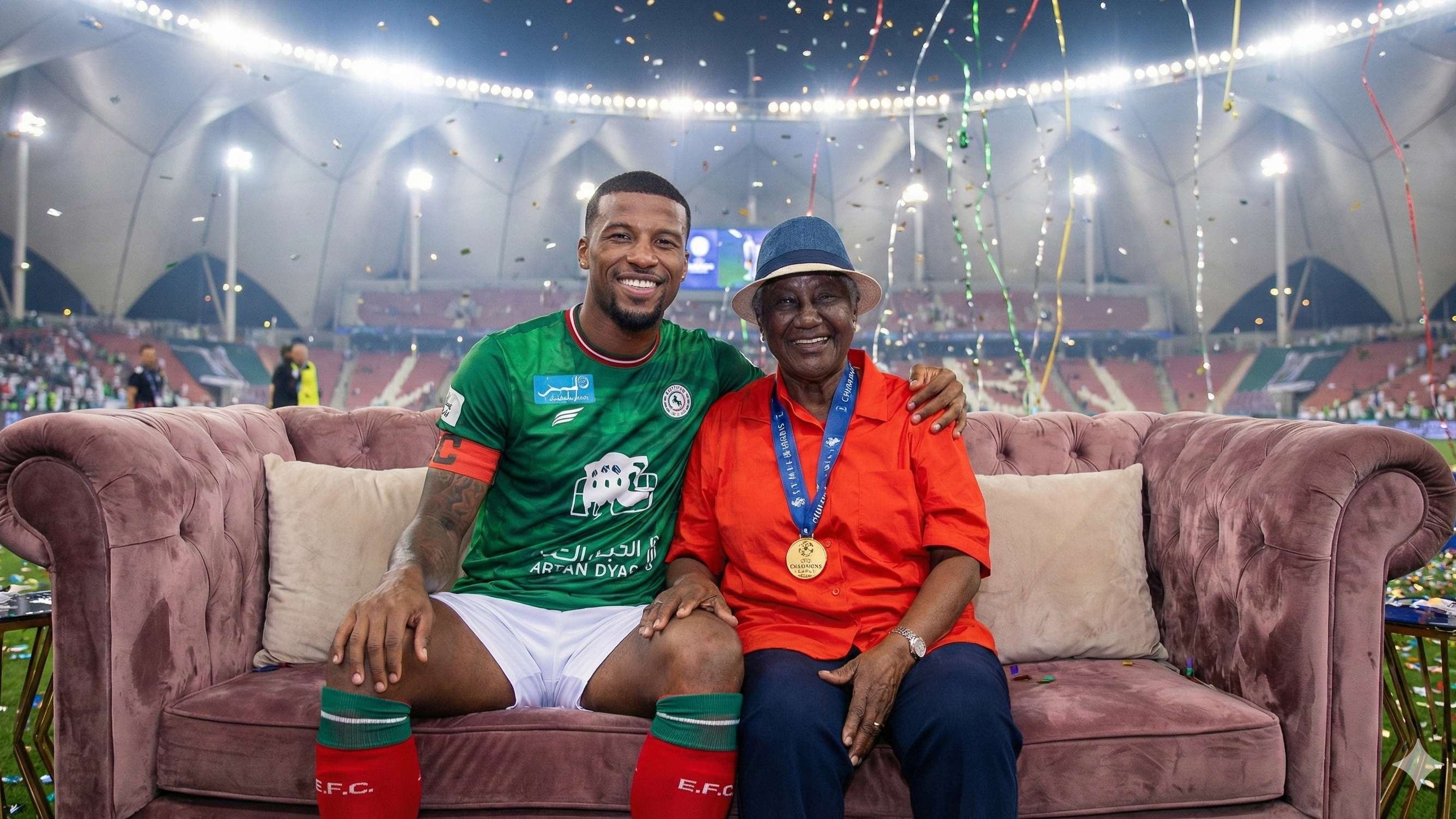 Georginio Wijnaldum Grandma (Goal Only)