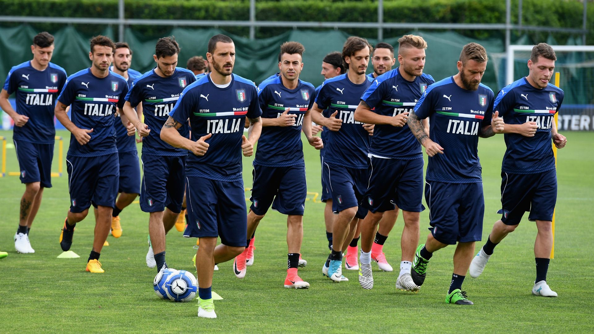 Italy training Coverciano