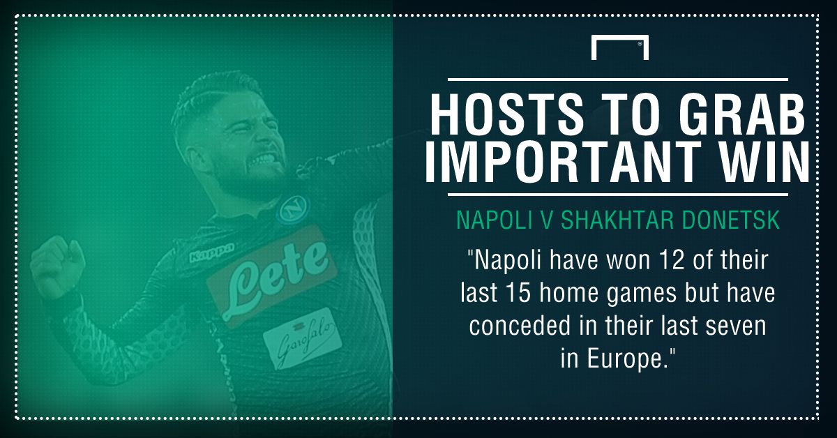 Napoli Shakhtar graphic