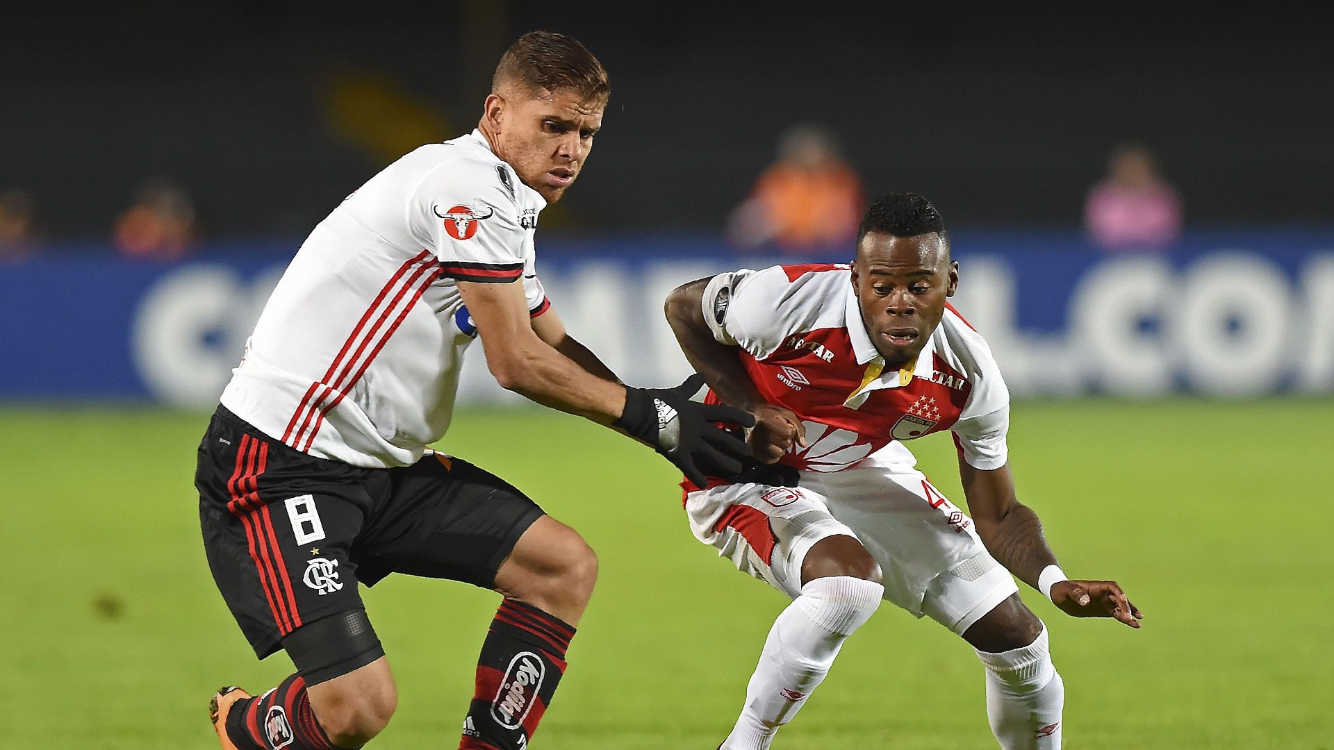 Gustavo Cuellar Carlos Arboleda Independiente Santa Fe Flamengo Copa Libertadores 25042018